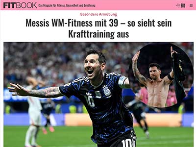 Messi Krafttraining